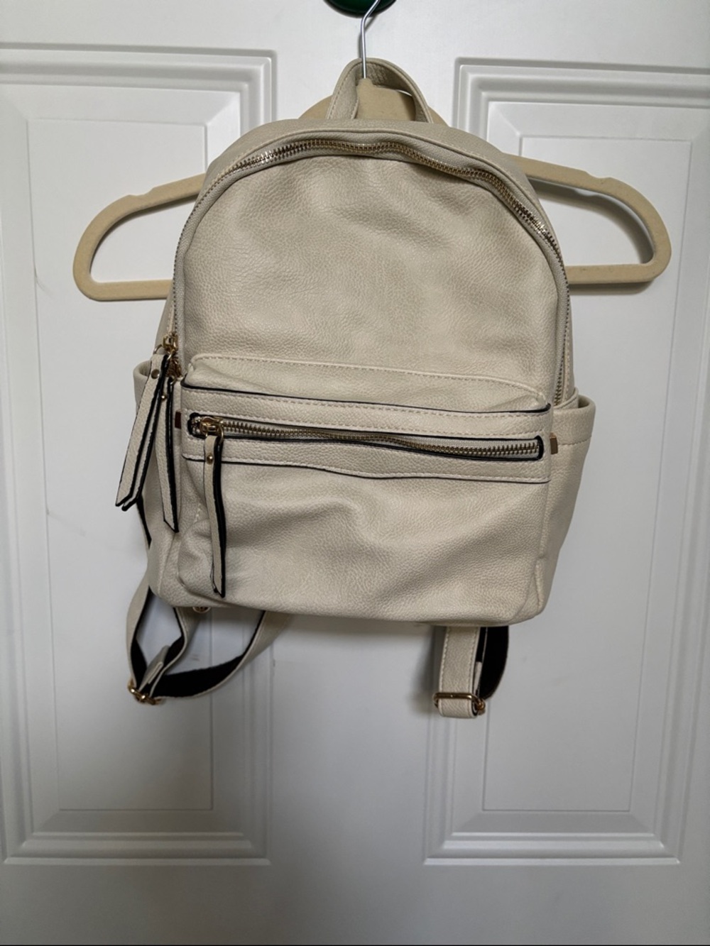 Classic Cream Mini Backpack - Stylish Everyday Bag